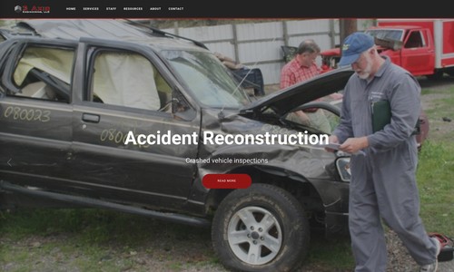 3 Axis Website screenshot